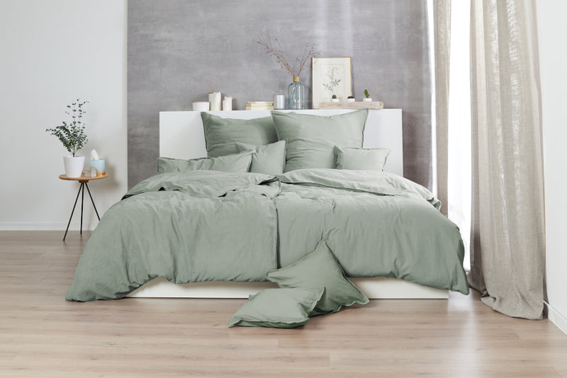 Primera Renforcé-Bettwäsche Olive