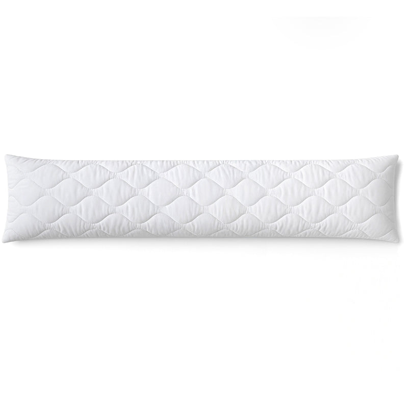 Siebenschläfer Seitenschläferkissen - Langes Kissen für Seitenschläfer - Body Pillow bzw Körperkissen mit Mikrofaser-Füllung (40 x 145 cm)